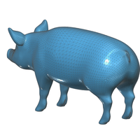 Figurine, toy, a  Pig - Thumbnail 3