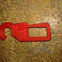 Small Curtain hanger 3D Printing 93155