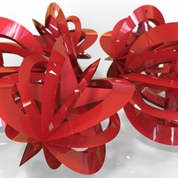 10 Point Star Christmas Tree Ornament (Large)  - Thumbnail 2