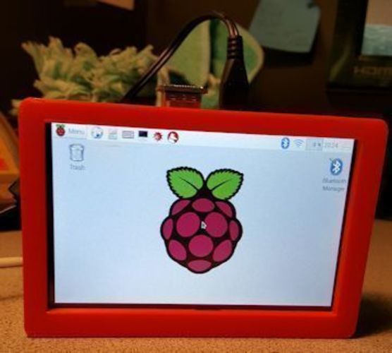 Pi 3 Case for 5" Touch screen 3D Print 93212