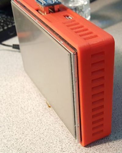 Pi 3 Case for 5" Touch screen 3D Print 93216