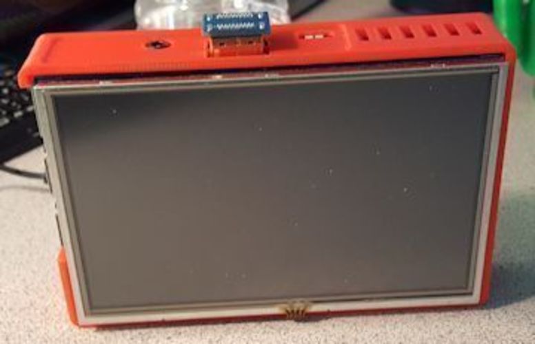 Pi 3 Case for 5" Touch screen 3D Print 93218