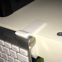 IKEA Expedit / Lack Apple Wireless Keyboard & Trackpad Mount - Thumbnail 2