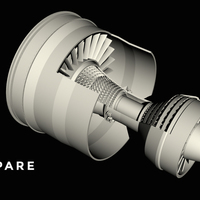 Turbine engine model - Thumbnail 2
