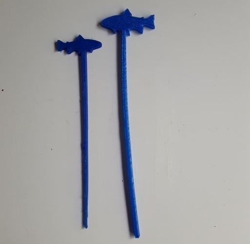 Great Outdoors Swizzle Sticks and Picks 3D Print 93316