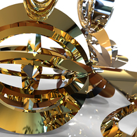 10 Point Star Christmas Necklace Pendant - Thumbnail 6