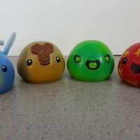3D Printed Slimes [Slime Rancher] - Boom, Phosphor, Rad & Honey! - Thumbnail 2