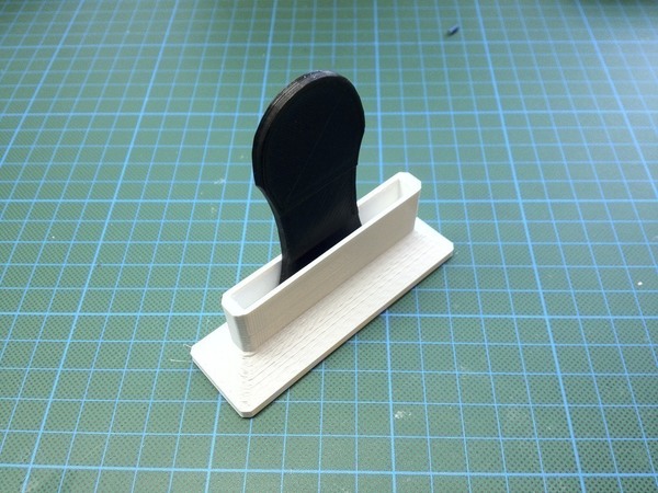 Scraper Stand with lead inlay