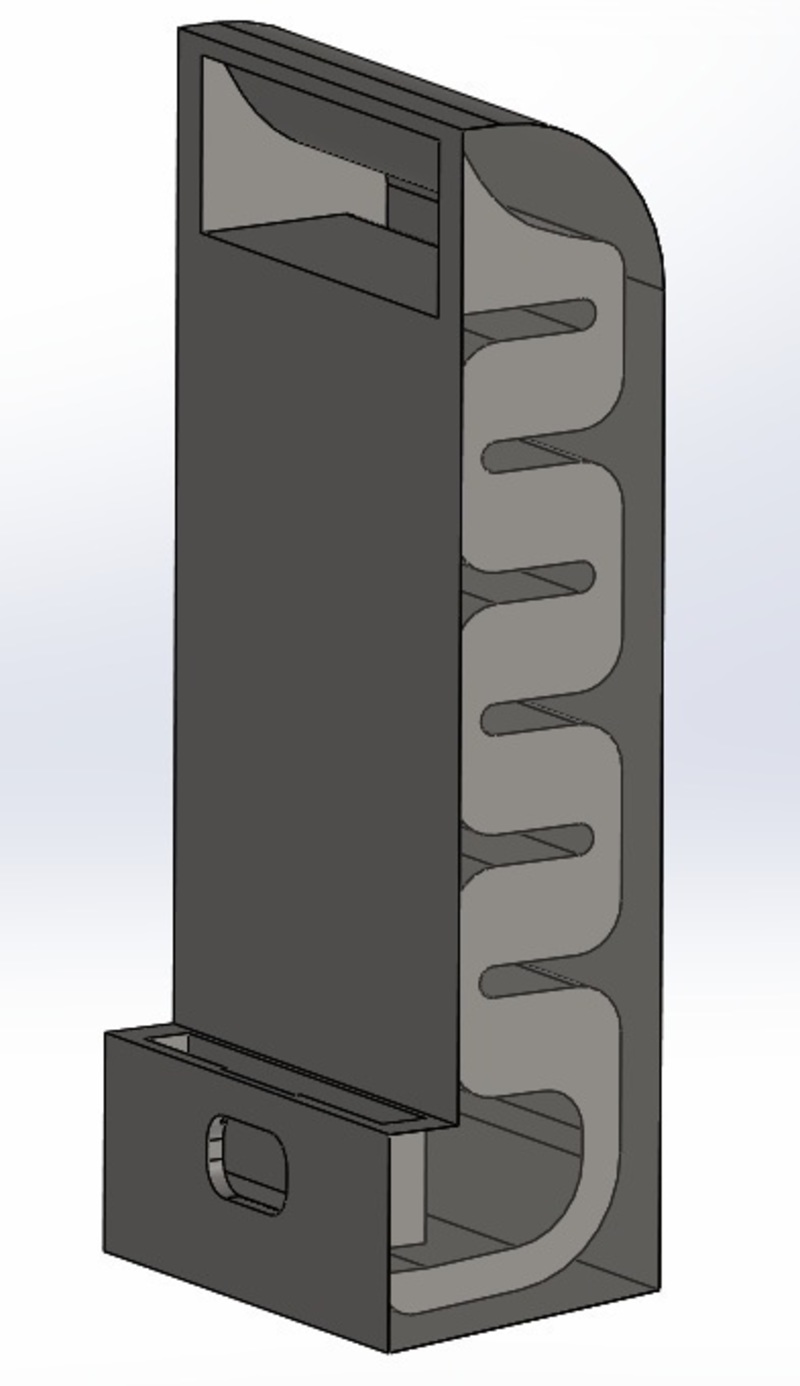 S6 Edge stand with passive acoustic box
