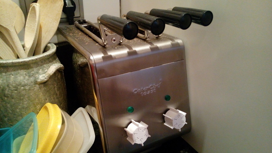 CaterChef Toast replacement knob 3D Print 93492