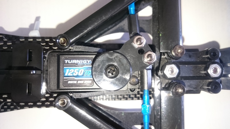 Tamiya F104 Standup Servo Mount