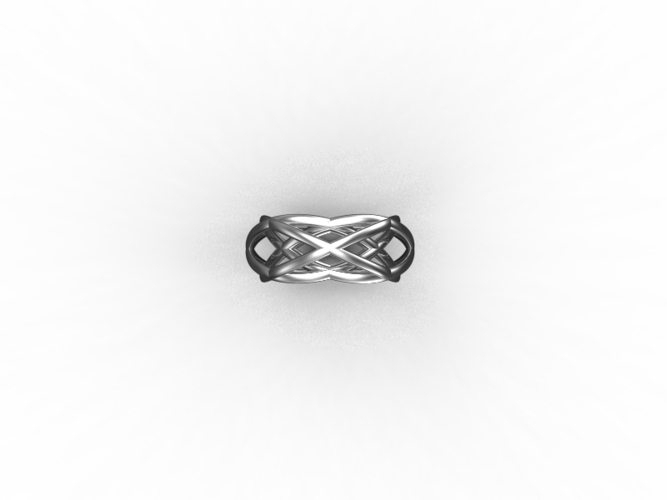 WireWave-ring 3D Print 93531