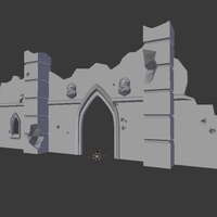 Straight Ruin wargame terrian - Thumbnail 3