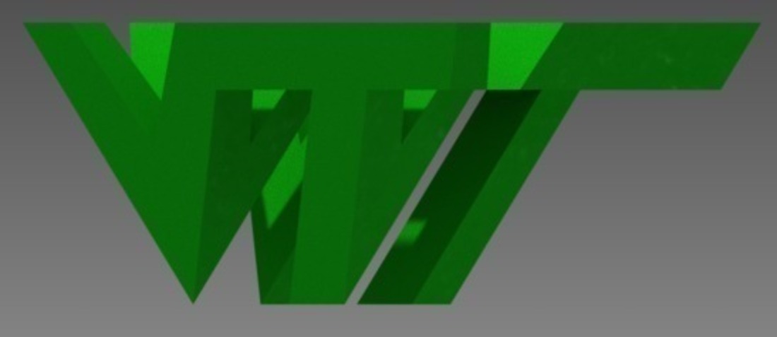VT Logo 3D 3D Print 93557