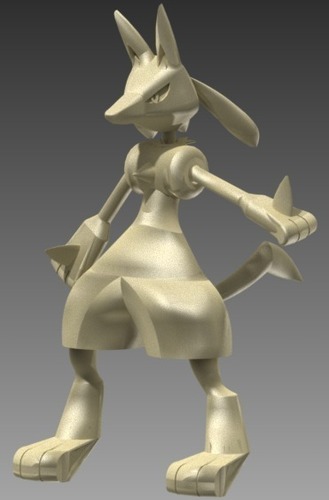 Lucario 3D Print 93560