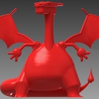 Small Charizard 3D Printing 93563
