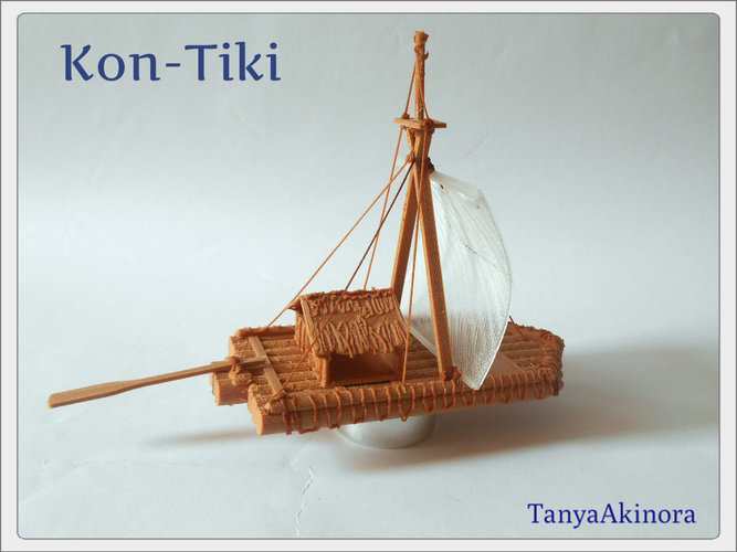Kon-Tiki 3D Print 93578