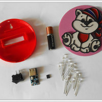 Nightlight "Funny kitten"  - Thumbnail 5