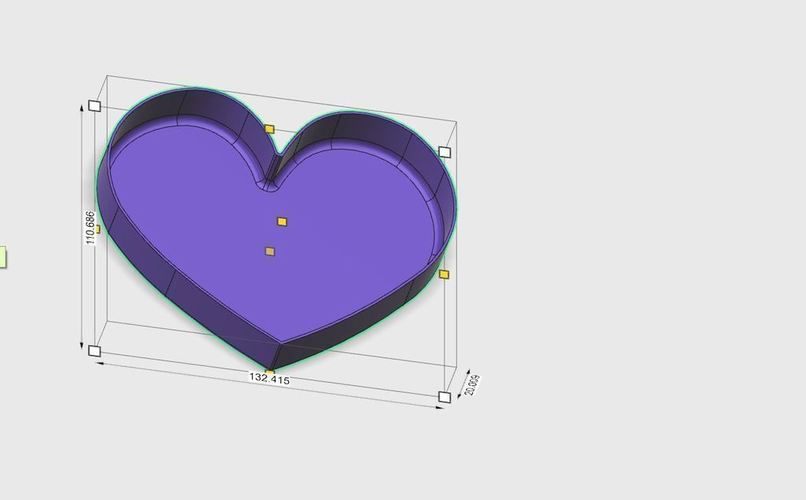 "Heart" box. 3D Print 93608