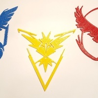 Pokemon Go Team Decals and Badges - Thumbnail 2