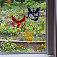 Pokemon Go Team Decals and Badges - Thumbnail 8