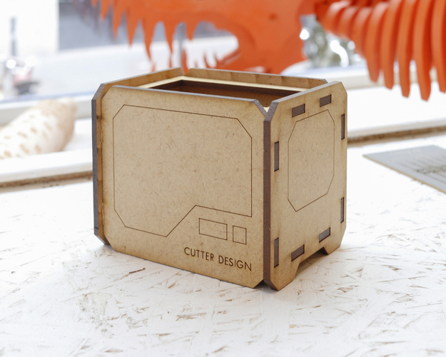Makerbot - Lasercut 3D Printer Miniature