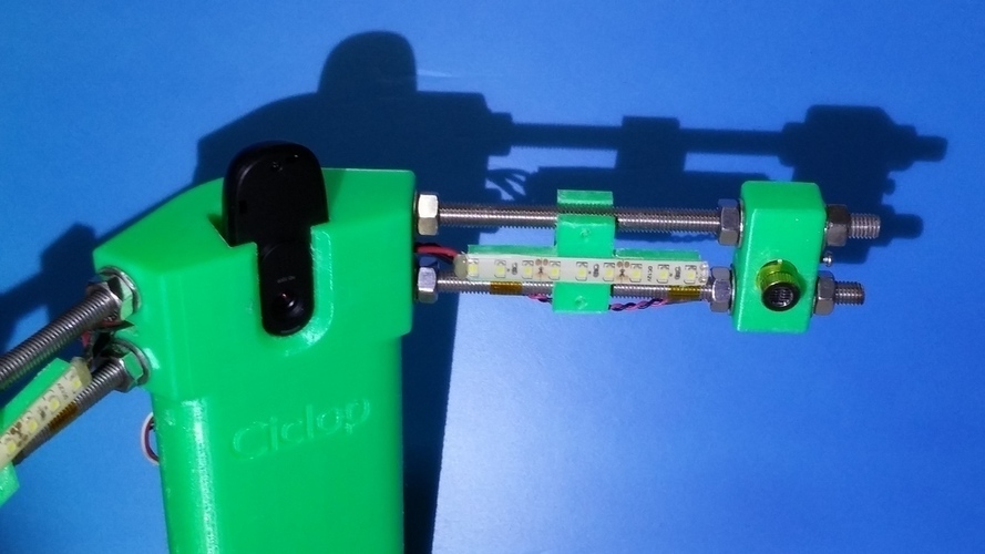 LED mount for Ciclop 3D Print 93912