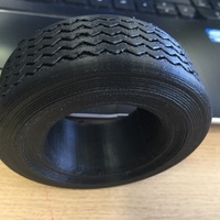 Small Tyre - Tyre With Rims and Rims only (updated) 3D Printing 94077