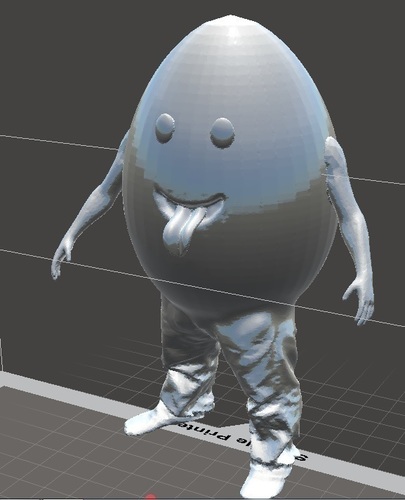 EL huevo que chupa 3D Print 94136