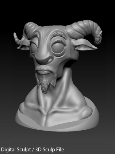 GoatHead 3D Print 94179