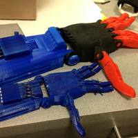 "Spock" Basketball Prosthetic Hand - Thumbnail 3