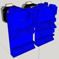 Compact Prusa i3 E3D V6 Dual or single Extruder V2 - Thumbnail 4