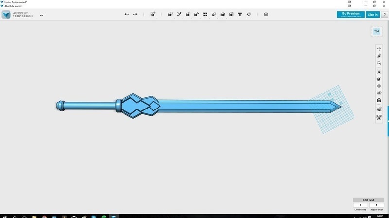 Absolute sword - sword art online
