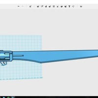 Small Revolver (gunblade) - Final fantasy VIII 3D Printing 94328