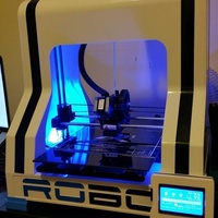 Robo3D front mount bracket for Full Graphic LCD (with screws or  - Thumbnail 3