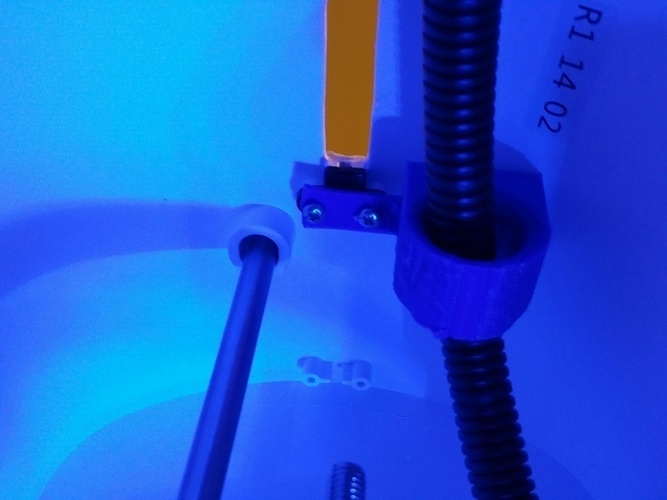Robo 3D x-axis wiring guide w/screw holes 3D Print 94401