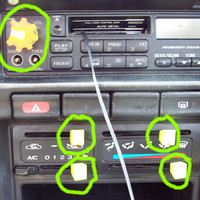 Nissan Sentra Knob set - Thumbnail 2