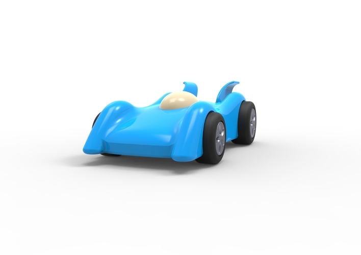 3D Race car 3D Print 94558