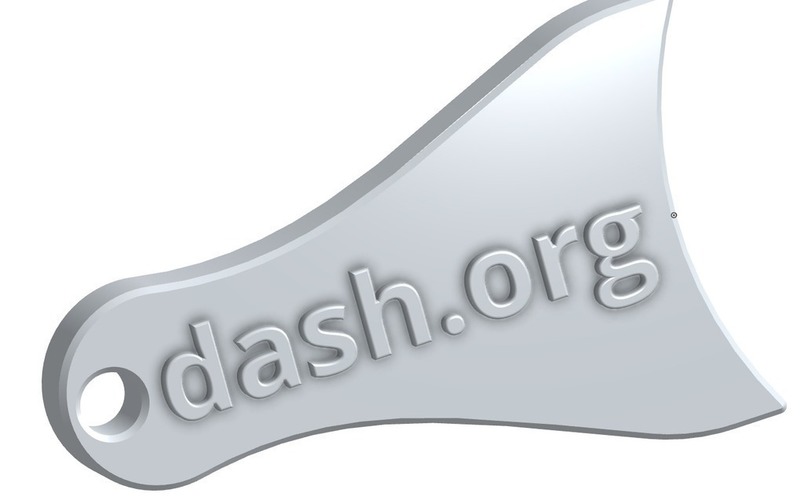 Dash keychain / shopping card coin 3D Print 94598