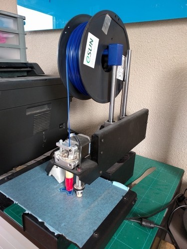 Spool Holder Printerbot Simple Metal 3D Print 94600