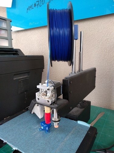 Spool Holder Printerbot Simple Metal 3D Print 94601