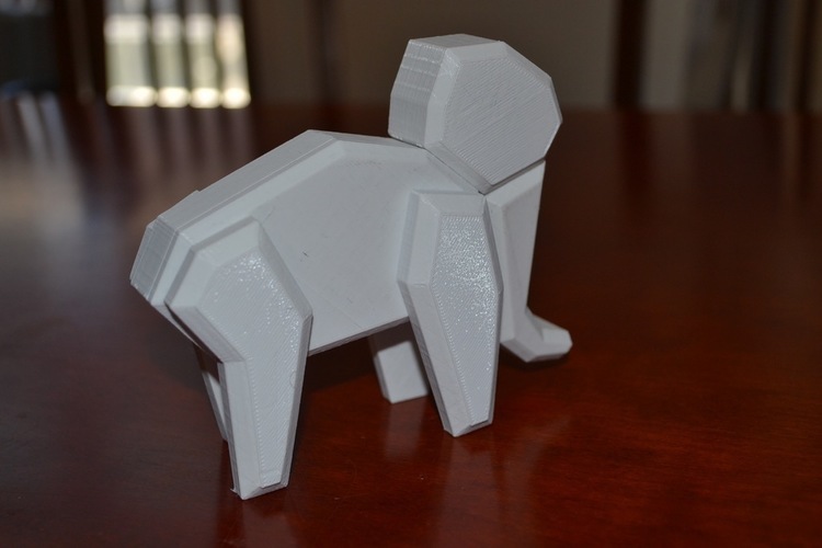 Magnetic Low Poly Elephant 3D Print 94625
