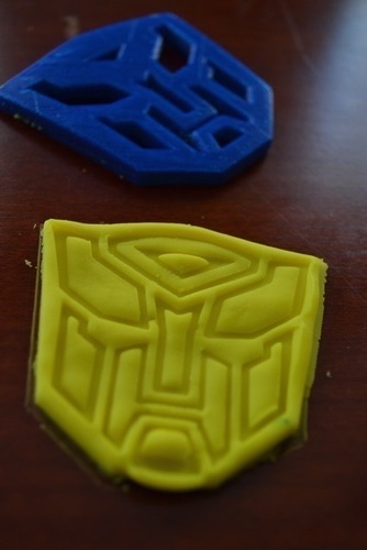 Transformers Logo Cutter 3D Print 94638