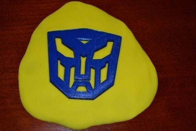 Transformers Logo Cutter 3D Print 94639