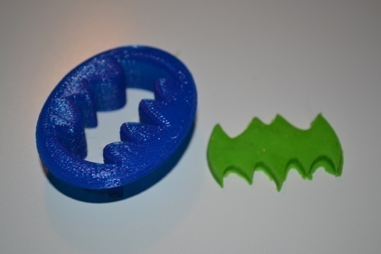 Batman Logo Cutter 3D Print 94653