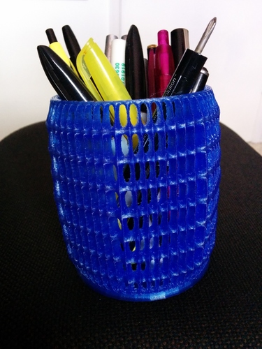 Pen & Pencil Holder 3D Print 94668