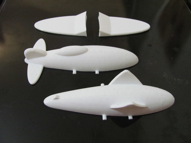 3D Spitfire plane 3D Print 94675