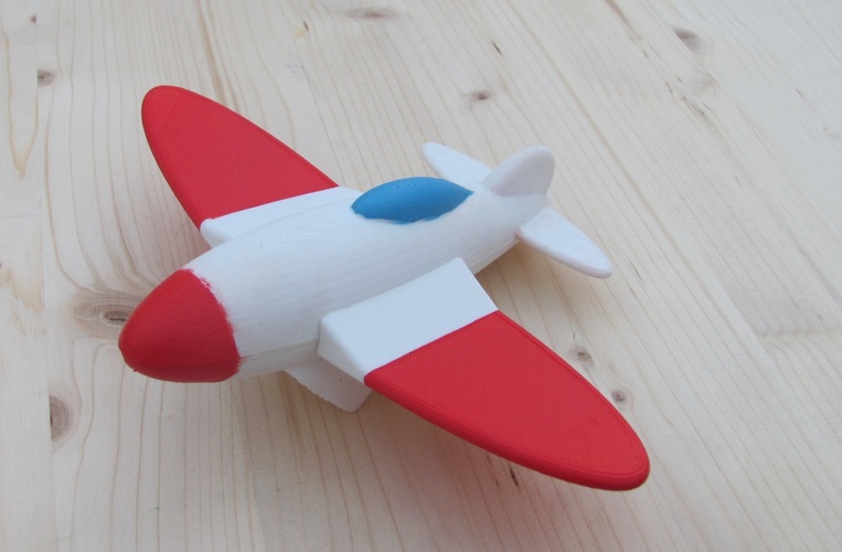 3D Spitfire plane 3D Print 94676