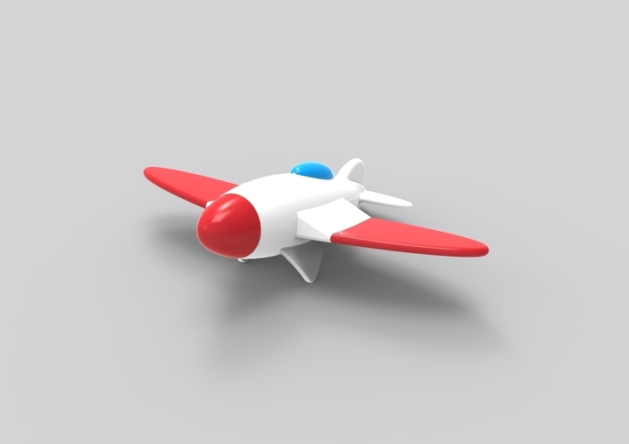 3D Spitfire plane 3D Print 94679