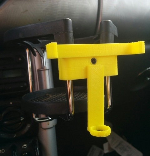 Nexus 5 & 5X Mini Cooper cup holder mount 3D Print 94724